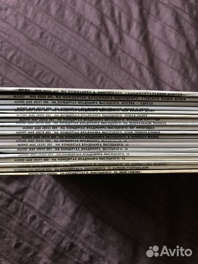 На концертах Владимира Высоцкого пластинки