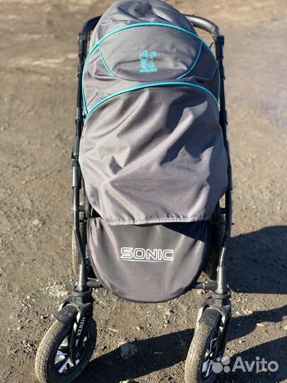 Коляска 3 в 1 verdi sonic бирюзовый