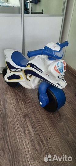 Ослик прыгучий, мотоцикл детский