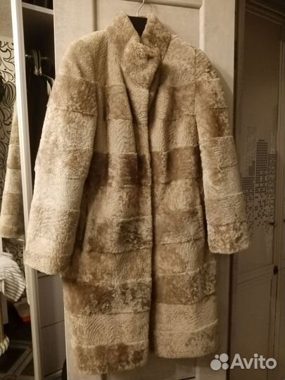 Шуба мутоновая 48