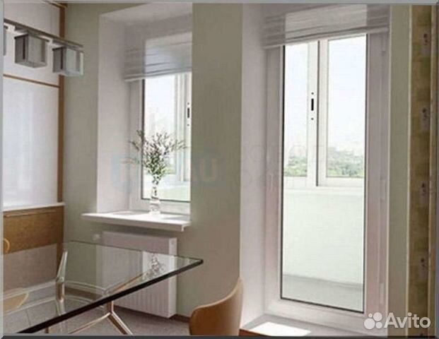 Пластиковое окно новое с установкой