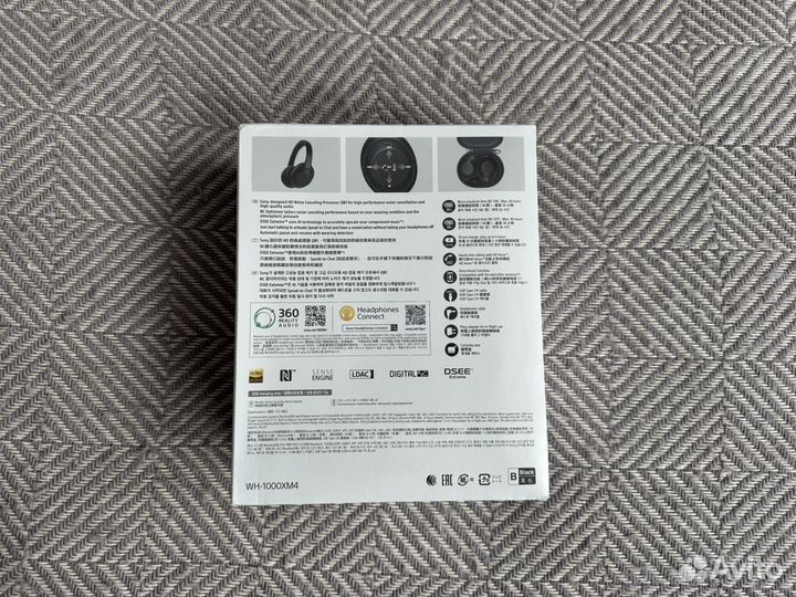 Sony WH-1000XM4 Black новые