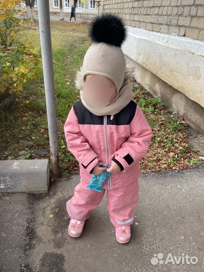 Комбинезон зимний hm для девочки