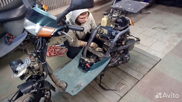 Ремонт скутеров мопедов