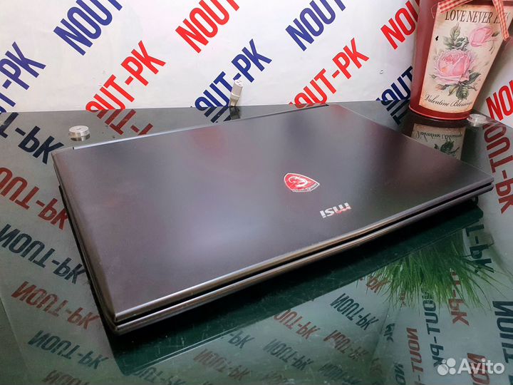Игровой ноутбук MSI core i7 7700HQ/GTX960/SSD