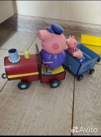 Поезд свинка Пеппа