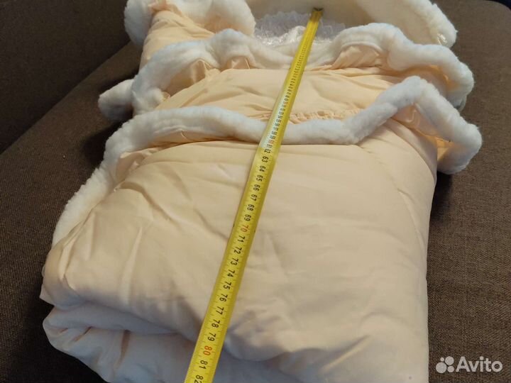 Конверт зимний на выписку