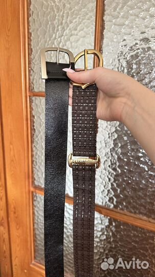 Ремень женский кожаный