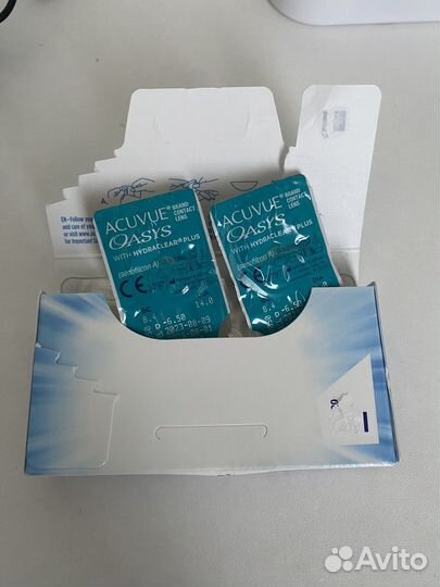 Линзы контактные acuvue oasys двухнедельные