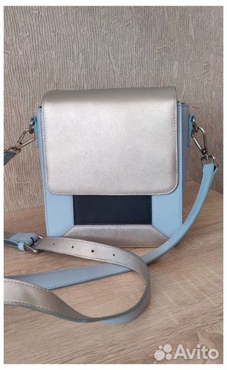 Сумка эконика натуральная кожа