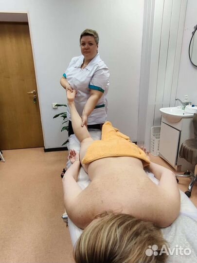 Общий массаж всего тела