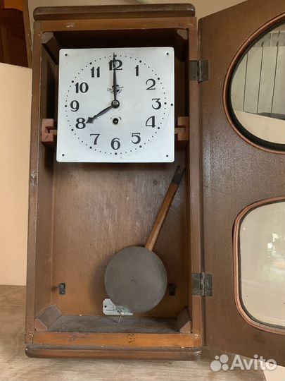 Часы настенные очз без боя на ходу