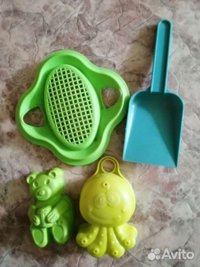 Цена за 44 шт. Игрушки для Песочницы