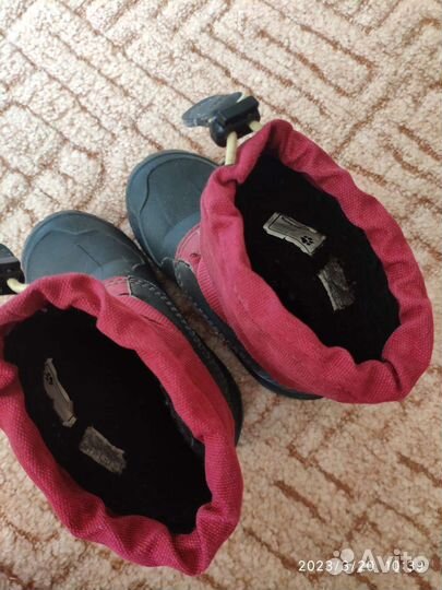 Сапоги для девочки,сноубутсы