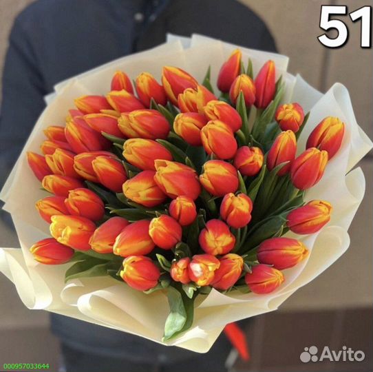 Букеты из тюльпанов (Арт.84503)
