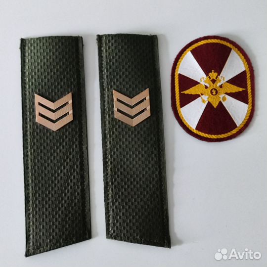 Погоны сержант шеврон мвд