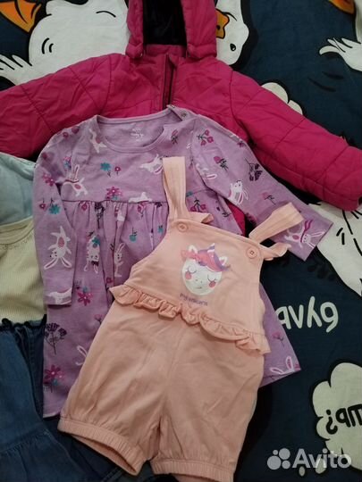 Пакет вещей на девочку 1-3 года