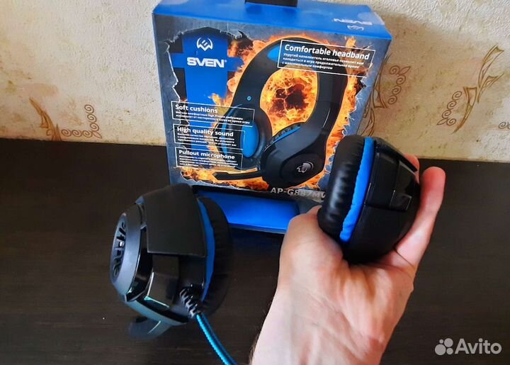 Игровые наушники Sven Ap-G887MV