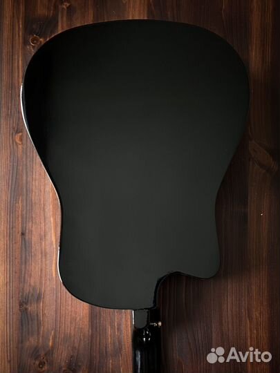 Гитара акустическая Черная (Новая)