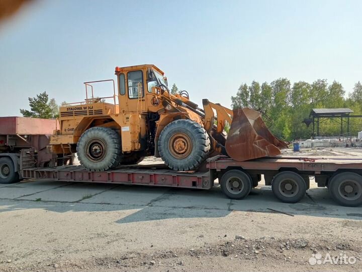 Перевозка негабарита (трал) площадки, фуры, газель