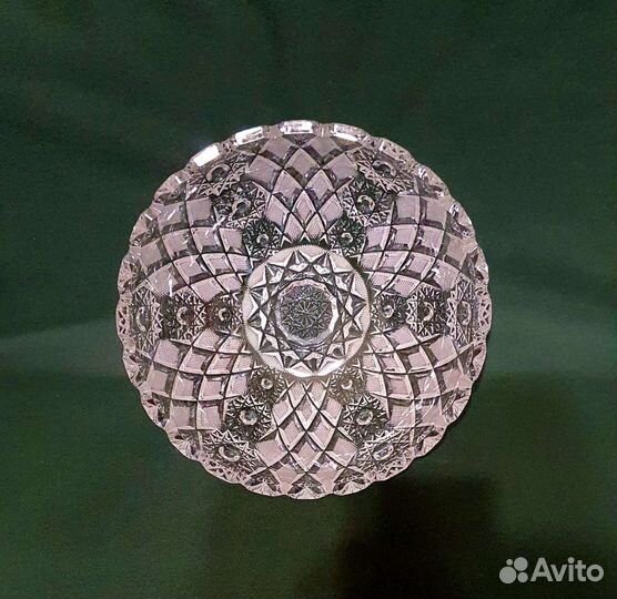 Конфетница (салатница ). Хрусталь