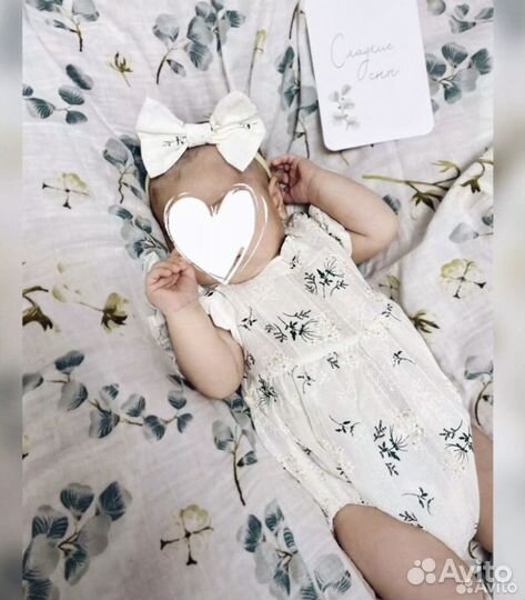 Боди для девочки 68