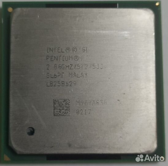 Процессор Intel Pentium 4 Northwood 2,8 Socket 478