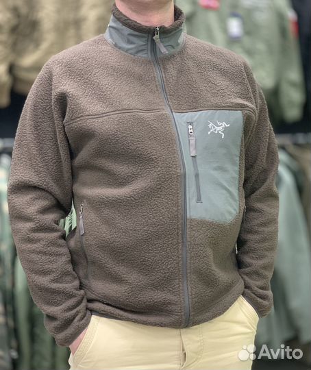 Куртка Флисовая Arcteryx Коричневая