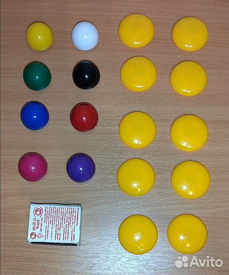 Магниты разноцветные