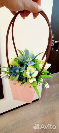 Букет цветов из мыла