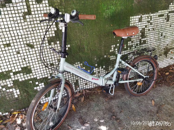 Велосипед складной взрослый 5скоростей