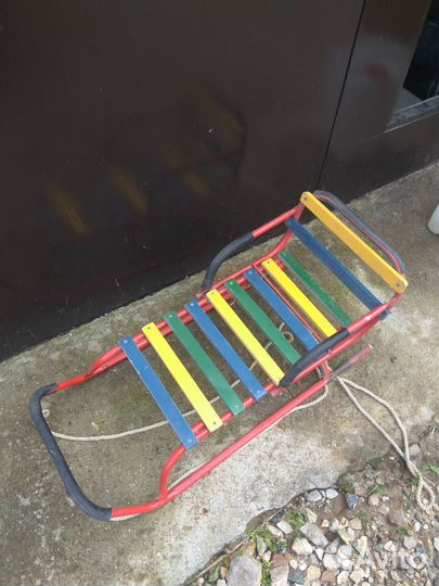 Детские зимние санки