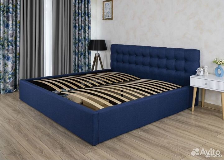 Кровать 180х200 марсель джинс