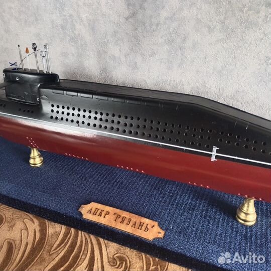 Макет подводной лодки бдр, барей