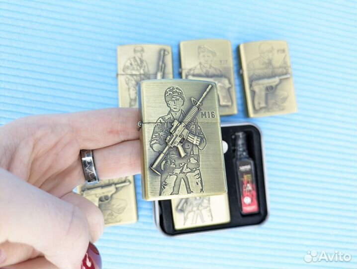 Зажигалка бензиновая армейская