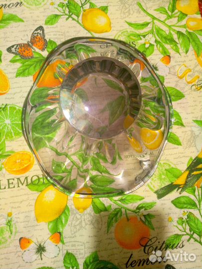 Ваза для фруктов стекло СССР