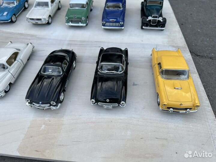 Машинки kinsmart (модели машин)