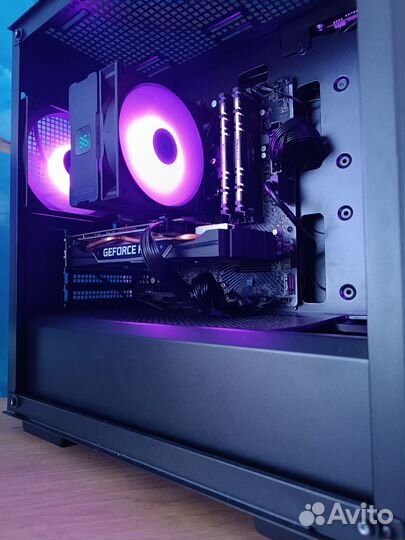 Игровой пк Intel Core i3 12100f + RTX 2060 super