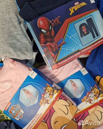 Опт. Детские пижамы Германия