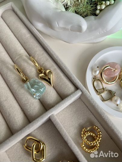 Серьги с подвесками