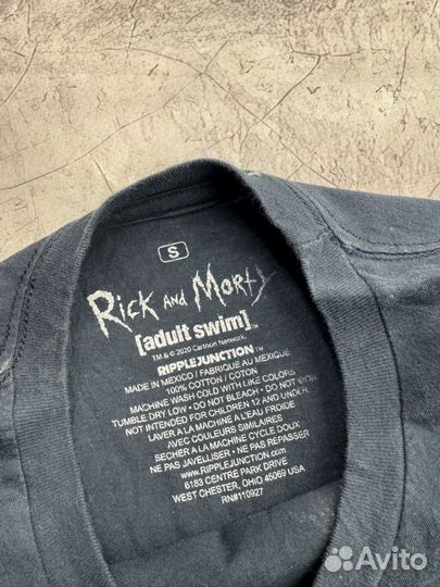 Футболка Adult Swim Rick And Morty S