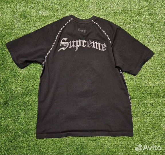 Футболка Supreme x Coogi черная