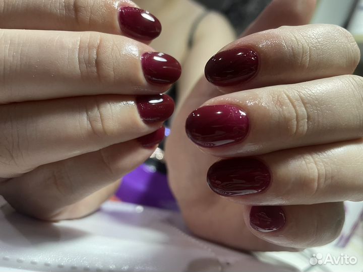 Маникюр + наращивание на дому