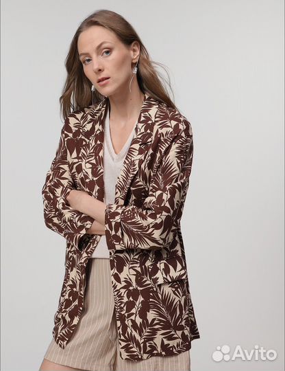 Пиджак женский mango льняной