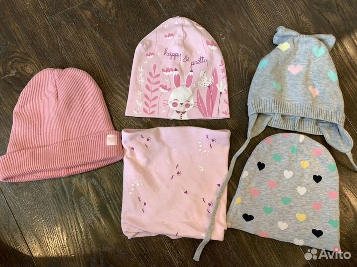 Шапка на девочку весна