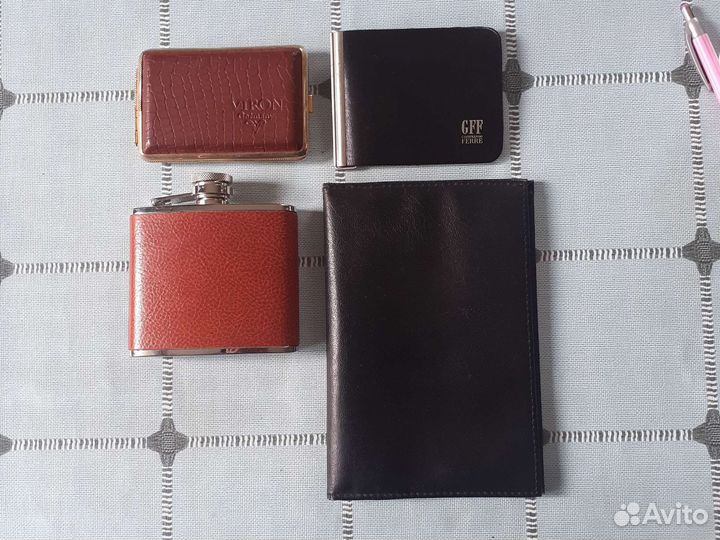Фляжка,портсигар,держатель для денег,органайзер