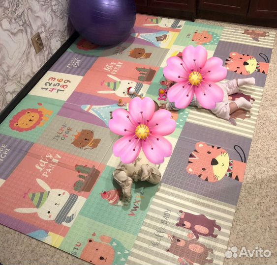 Детский коврик 180 200