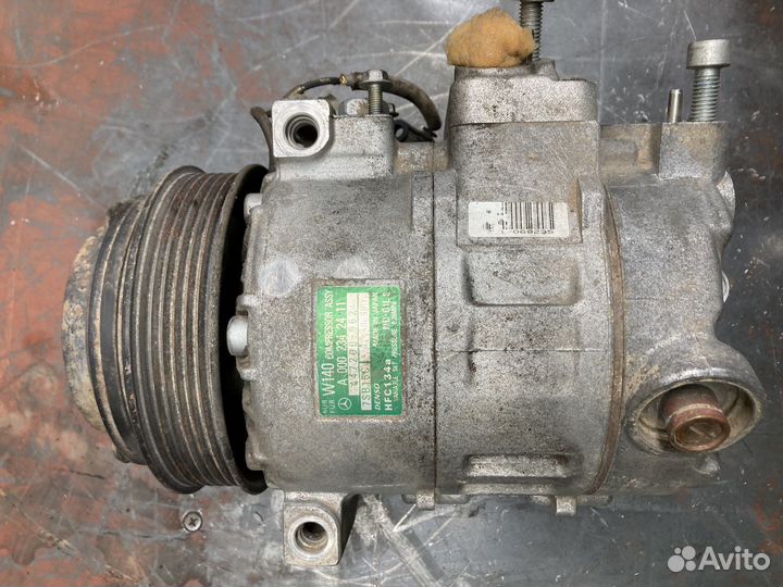 Компрессор кондиционера mercedes w140 m119