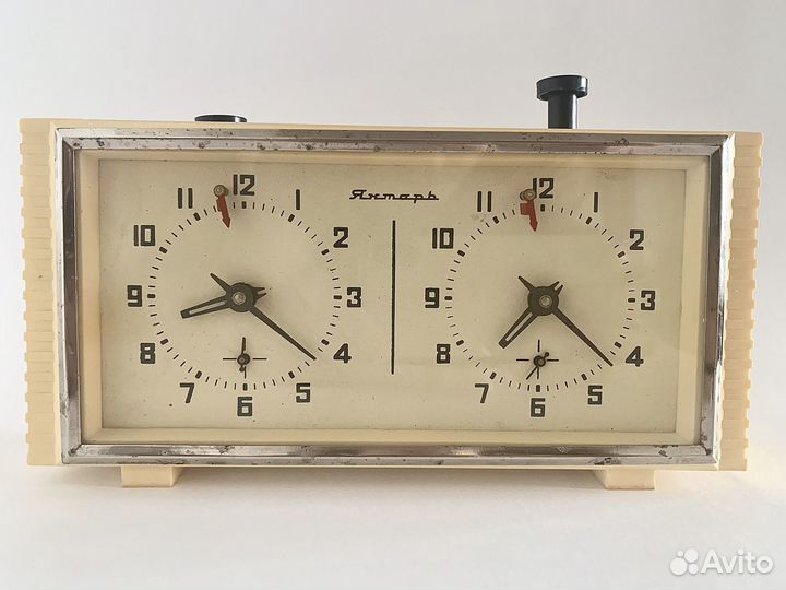 Шахматные часы Янтарь СССР