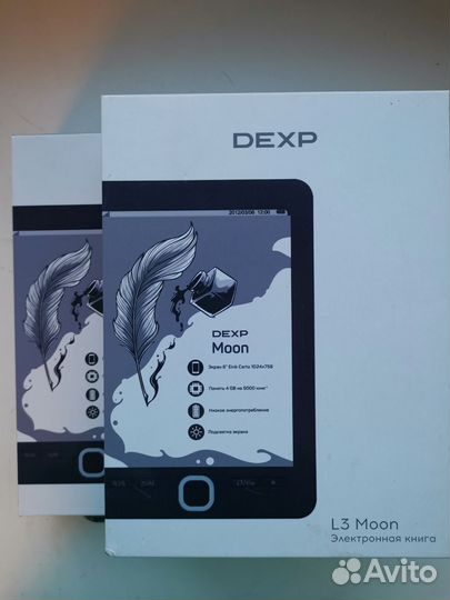 Новая Электронная книга dexp L3 Moon 6